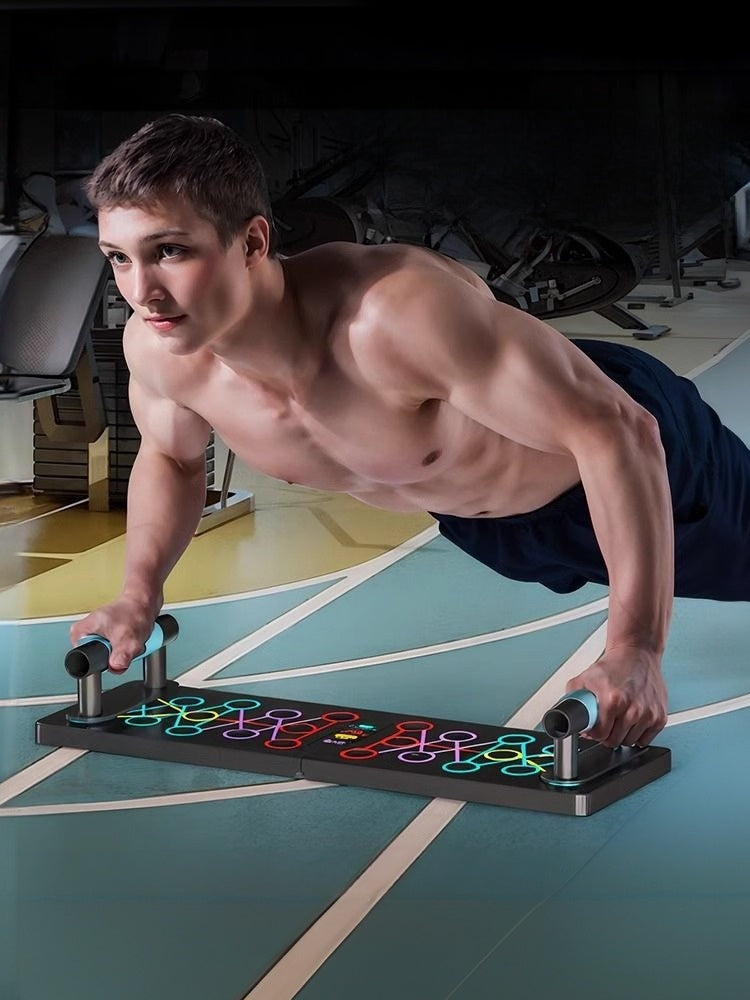 Appareil push-up gainage tronc pectoraux — All4Sport