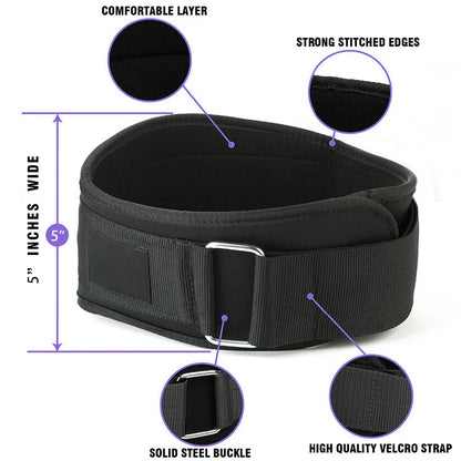Ceinture lombaire musculation protection dos et maintien — All4Sport