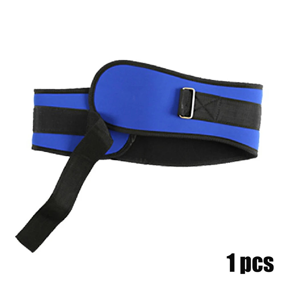 ceinture lombaire musculation bleue maintien dos