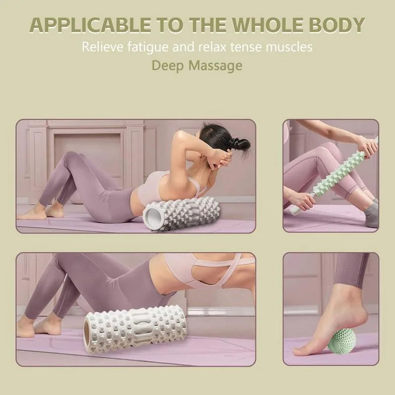 Foam roller massage récupération musculaire post-entraînement — All4Sport