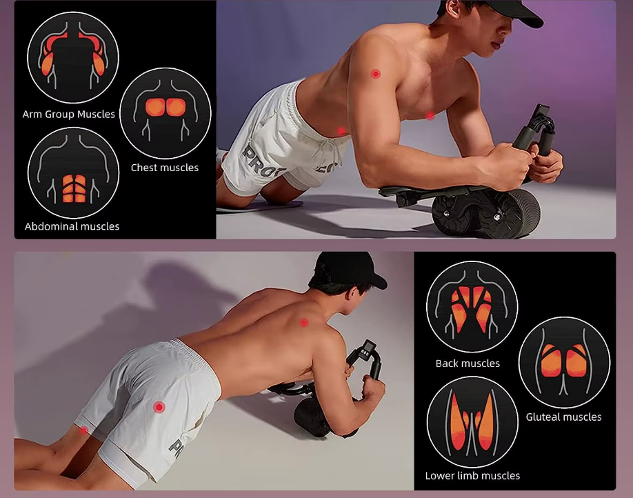 Machine abdominaux pro gainage technique parfaite — All4Sport