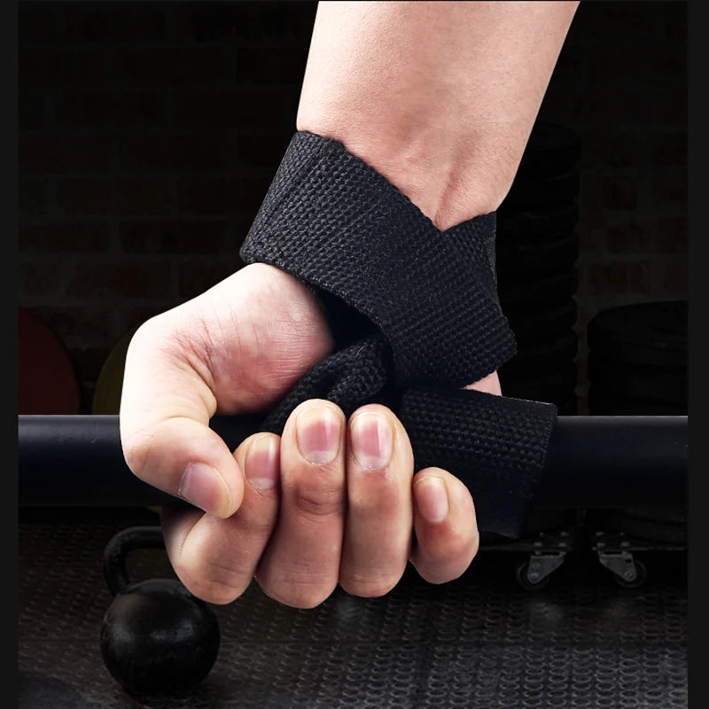 Sangles musculation haltérophilie grip béton lifting powerlifting — All4Sport