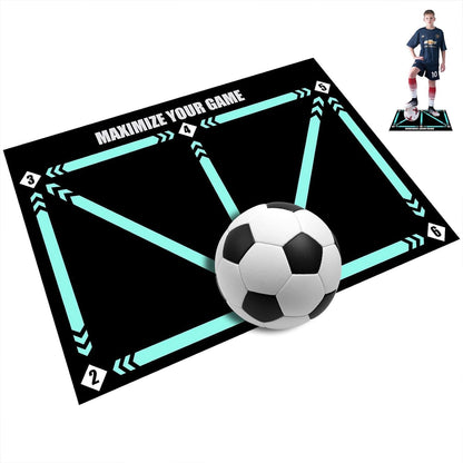 Tapis football entraînement précision technique pied — All4Sport